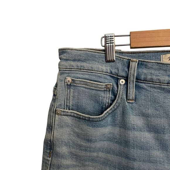 Madewell The Perfect Vintage Jeans Coffey Wash: Distressed Size 30 - Picture 4 of 8